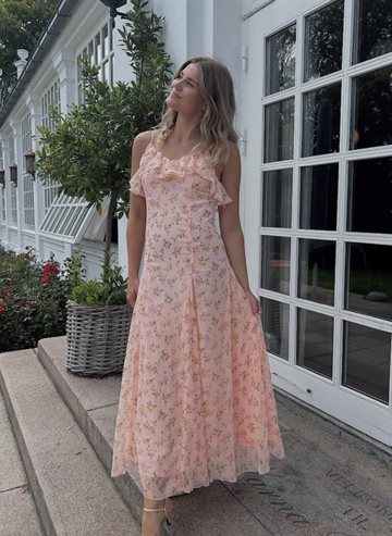 YAS SOIREE STRAP MAXI DRESS S. BLUSHING ROSE - 26040246